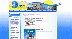Desktop Screenshot of mairie-langrune-sur-mer.fr
